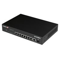 Edimax Switch GS-5210PLG Managed Gigabit Ethernet (10/100/1000) Power over Ethernet (PoE) Zwart - thumbnail