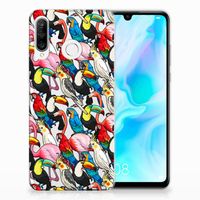 Huawei P30 Lite TPU Hoesje Birds