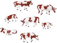 Noch 15723 H0 figuren koe, bruin/wit