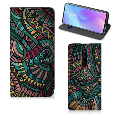 Xiaomi Mi 9T Pro Hoesje met Magneet Aztec Xiaomi Mi 9T Pro Hoesje met Magneet Aztec