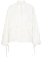 Jil Sander veste à patch logo - Blanc