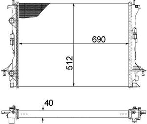 Radiateur CR1092000P