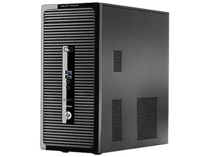 HP ProDesk 490 G2 MT DDR3-SDRAM i5-4590 Micro Tower Vierde generatie Intel® Core™ i5 4 GB 500 GB HDD Windows 7 Professional PC Zwart