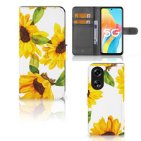 Hoesje voor OPPO Reno8 T 5G Zonnebloemen