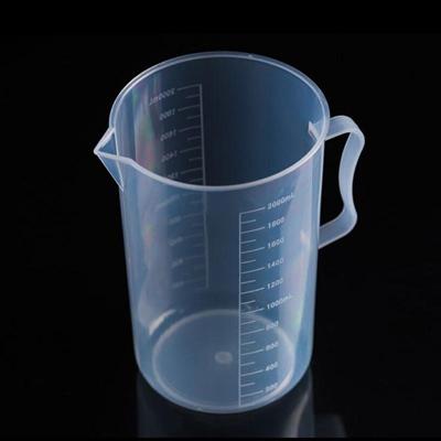 2000ml PP kunststof kolf digitale meetgereedschappen Cup cilinder schaal maatregel glas Lab laboratorium (transparant) 2000ml PP kunststof kolf digitale meetgereedschappen Cup cilinder schaal maatregel glas Lab laboratorium (transparant)