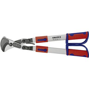 Knipex Knipex-Werk 95 32 038 Ratel-kabelschaar Geschikt voor (striptechniek) Aluminium- en koperkabel, een- en meerdraads 38 mm 280 mm²