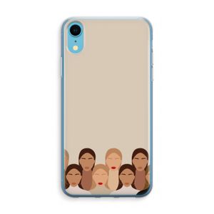 Girls girls girls: iPhone XR Transparant Hoesje