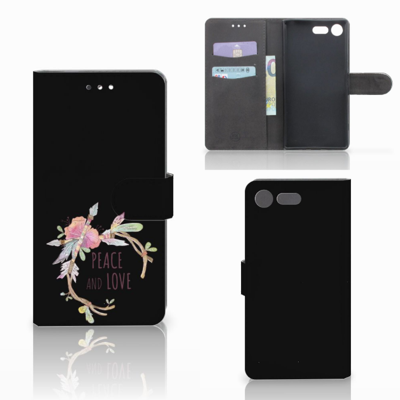 Sony Xperia XZ Premium Leuk Hoesje Boho Text Sony Xperia XZ Premium Leuk Hoesje Boho Text