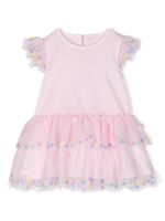 Stella McCartney Kids robe en tulle à pois - Rose - thumbnail