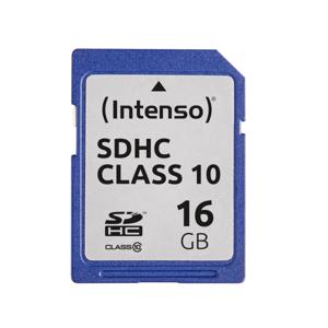 Intenso 3411470 flashgeheugen 16 GB SDHC Klasse 10