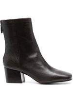 LEMAIRE bottines en cuir 60 mm - Marron - thumbnail