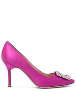 Manolo Blahnik escarpins Hangisi à talon aiguille 90 mm - Rose