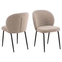 by fonQ Curve Eetkamerstoel - Beige