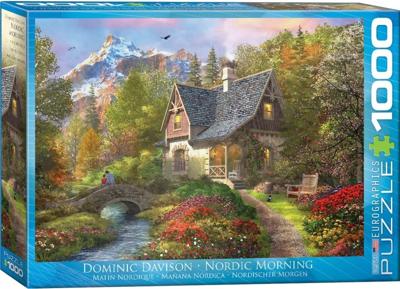 Nordic Morning - Dominic Davison Puzzel 1000 Stukjes Nordic Morning - Dominic Davison Puzzel 1000 Stukjes
