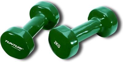 Tunturi Dumbbells - Vinyl (Gewicht: 2 kg) Tunturi Dumbbells - Vinyl (Gewicht: 2 kg)