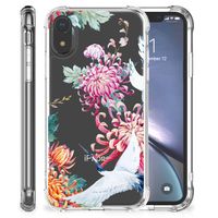 Apple iPhone Xr Case Anti-shock Bird Flowers