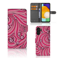 Samsung Galaxy A04s | Samsung Galaxy A13 5G Hoesje Swirl Pink - thumbnail