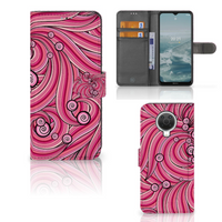 Nokia G10 | G20 Hoesje Swirl Pink