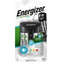 Energizer Batterijen + batterijlader voor Aa, Aaa, Nimh 4X Aa Hr6 2000mAh (4 stuks)