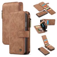 Caseme luxe portemonnee hoes - iPhone XS Max - bruin