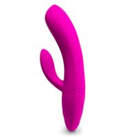 Laid - V.1 Silicone Rabbit Vibrator USB-Oplaadbaar Roze