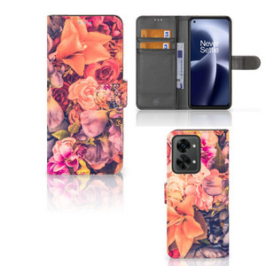 OnePlus Nord 2T Hoesje Bosje Bloemen