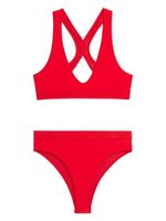 AMI Paris bikini à design uni - Rouge