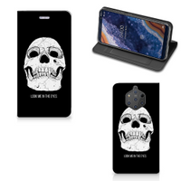 Mobiel BookCase Nokia 9 PureView Skull Eyes