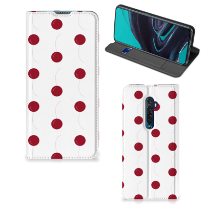 OPPO Reno2 Flip Style Cover Cherries