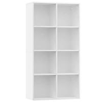 vidaXL Boekenkast, 66 x 30 x 130 cm, wit