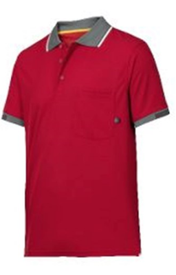 Snickers poloshirt tech rood L Snickers poloshirt tech rood L