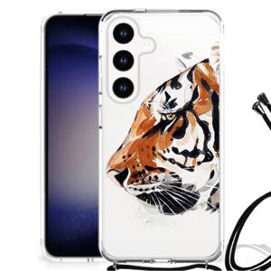 Back Cover Samsung Galaxy S24 Watercolor Tiger