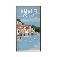 Seahorse Strandlaken Katoen Amalfi 90x170cm - blue