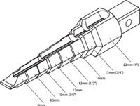 Gedore Combi radiatorsleutel - 4630940