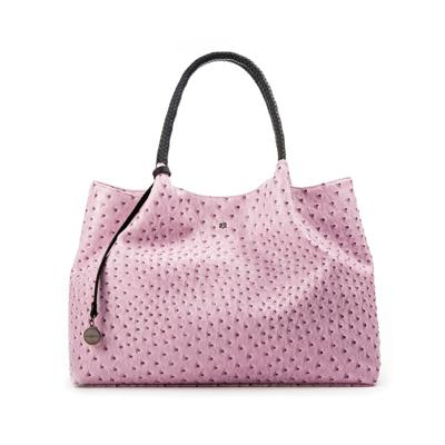 Gunas New York Naomi Lilac Vegan Schoudertas Stuisvogel Print Gunas New York Naomi Lilac Vegan Schoudertas Stuisvogel Print