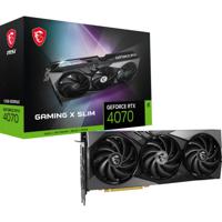 MSI GeForce RTX 4070 Gaming X Slim 12G - thumbnail