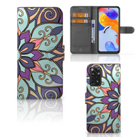 Xiaomi Redmi Note 11 Pro 5G/4G Hoesje Purple Flower - thumbnail