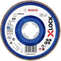 Bosch Accessories 2608619817 X551 Lamellenschijf Diameter 125 mm Boordiameter 22.23 mm 1 stuk(s) - thumbnail