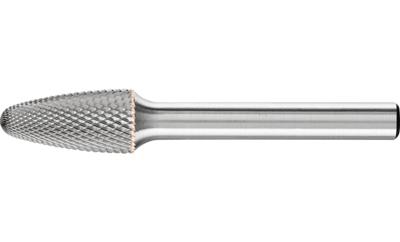 PFERD 21157210 Freesstift Ronde boog Lengte 60 mm Afmeting, Ø 10 mm Werklengte 20 mm Schachtdiameter 6 mm