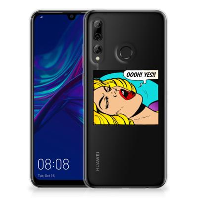 Huawei P Smart Plus (2019) Silicone Back Cover Popart Oh Yes Huawei P Smart Plus (2019) Silicone Back Cover Popart Oh Yes