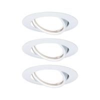 Paulmann 93422 Base Inbouwlamp Set van 3 stuks LED GU10 15 W Wit - thumbnail