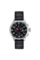 Horlogeband Tommy Hilfiger TH-102-1-14-0878 Leder Zwart 20mm - thumbnail