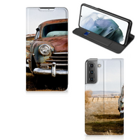 Samsung Galaxy S21 FE Stand Case Vintage Auto