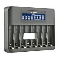 Jupio usb 8-slots octo batterijlader lcd