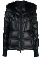 Moncler Grenoble faux-fur hood puffer jacket - Noir