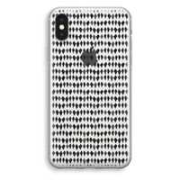 Crazy shapes: iPhone X Transparant Hoesje - thumbnail