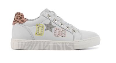 Develab Meisjes Sneakers in Leder (Diversen)