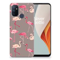 OnePlus Nord N100 TPU Hoesje Flamingo