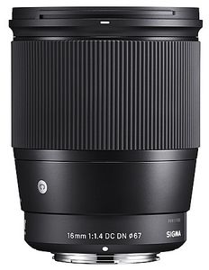 Sigma 16mm F1.4 DC DN | C MILC Groothoeklens Zwart