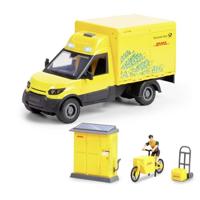 Dickie Toys Vrachtwagen DHL leveringsset Kant-en-klaar model Vrachtwagen (model)